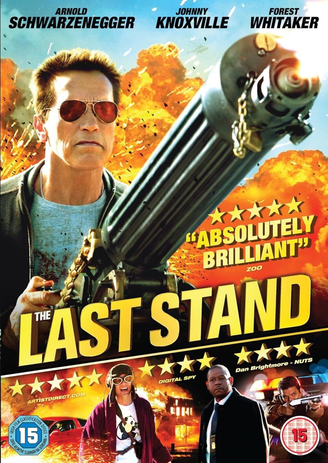 The Last Stand DVD POSTED 48 HOURS TRACKED