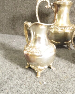 Rogers Brothers Silver Plate Tea set Heritage Pattern | eBay