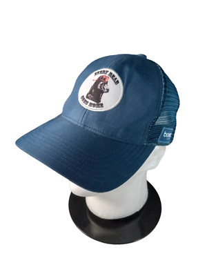 Every Bear Goes Home BOGO Mesh back Snapback Trucker Hat Cap Blue