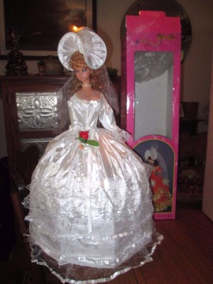 musical umbrella doll