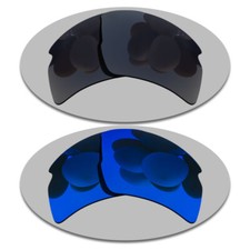 Grey Black Deep Blue Polarized Replacement Lenses For-Oakley Flak 2.0 XL OO9188
