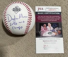 Dayton Moore Signed 2023 World Series Baseball Texas Rangers RARE Auto JSA COA