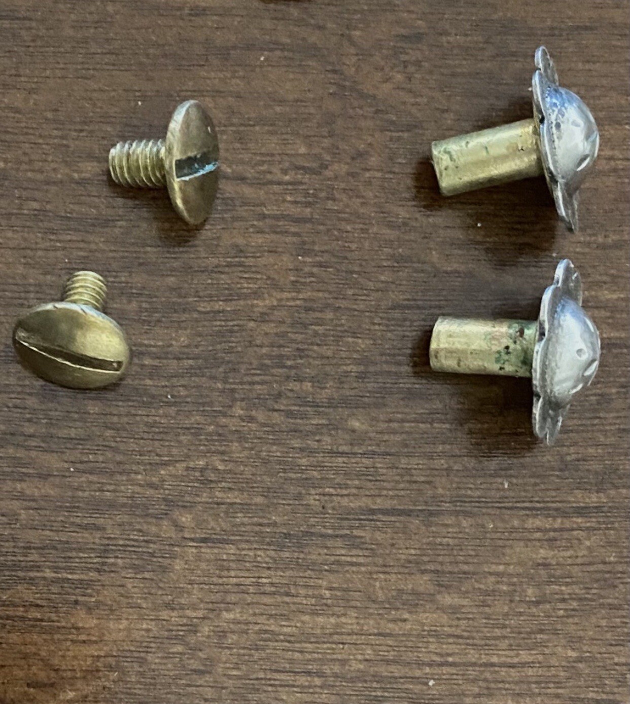 Vintage STERLING Silver Scallop Edge Conchos Bit Ends Rein Horse Bridle