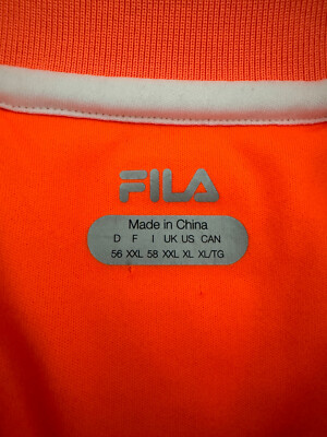 Fila BNP Paribas Open Indian Wells Tennis Polo Shirt XL | eBay
