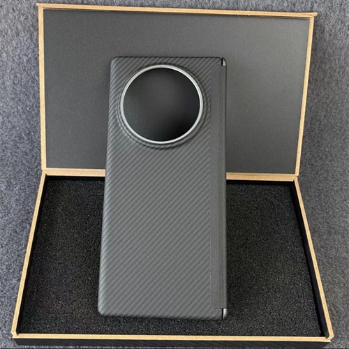 Echt Kohlefaser Magsafe Etui für VIVO X faltbar 3 Pro dünn matt Klappscharnier Abdeckung - Bild 20 von 23