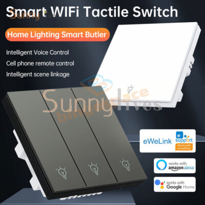DH-315 Ewelink WiFi Smart Switch Control Panel Remote Control Wall Switch NEW