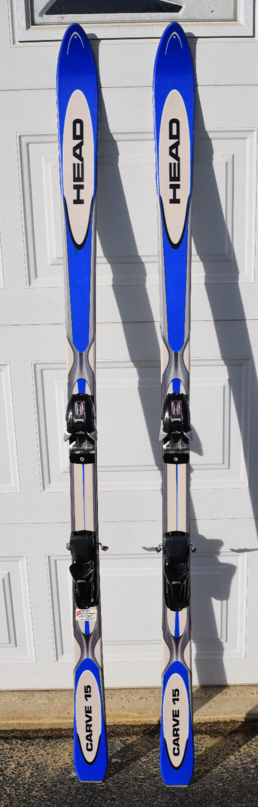 HEAD Carve 15 Downhill Snow Mountain 180cm Skis w Marker Logic M3.1
