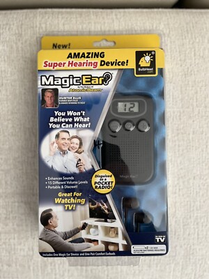 Atomic Beam Magic Ear Hearing Amplifier from Bullhead As Seen on TV BRAND NEW