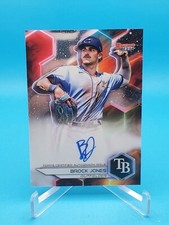 Brock Jones 2023 Bowman's Best #B23-BJ Base Auto - Tampa Bay Rays Prospect