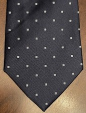 Claiborne Blue 100 Silk Men s Neck Tie Made In China
