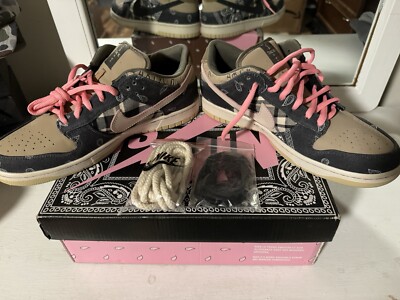 Nike SB Dunk Low PRM QS Travis Scott Cactus Jacks (Special Box) CT5053-001 | eBay