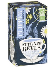 Lot de 3 boîtes de Clipper infusion bio Keep calm camomille cannelle (35g x 3)