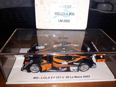 Miniature MG Lola EX 257 – Le Mans 2002, N°30, Spark 1/43, Collection