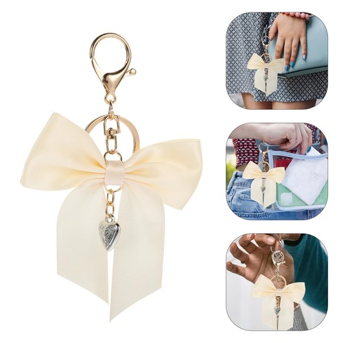 Bowknot Keychain Bow Charm Key Chain Cute Keychains for Women Car Keys Purse ... - Picture 9 of 9