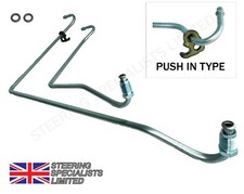 Peugeot Boxer 2007-2024 New Steering Rack Pipes ( PUSH IN TYPE AT PINION ) )