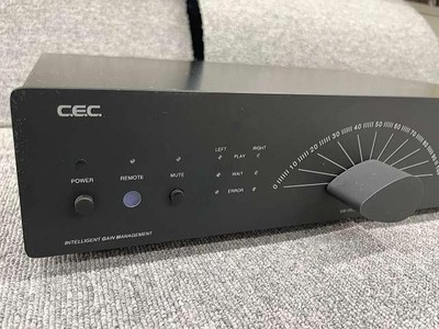 CEC AMP3300 Stereo Integrated Power Amplifier Color Black