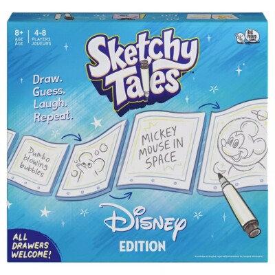 Disney Edition Sketchy Tales -  Great Family Game! New &  Sealed