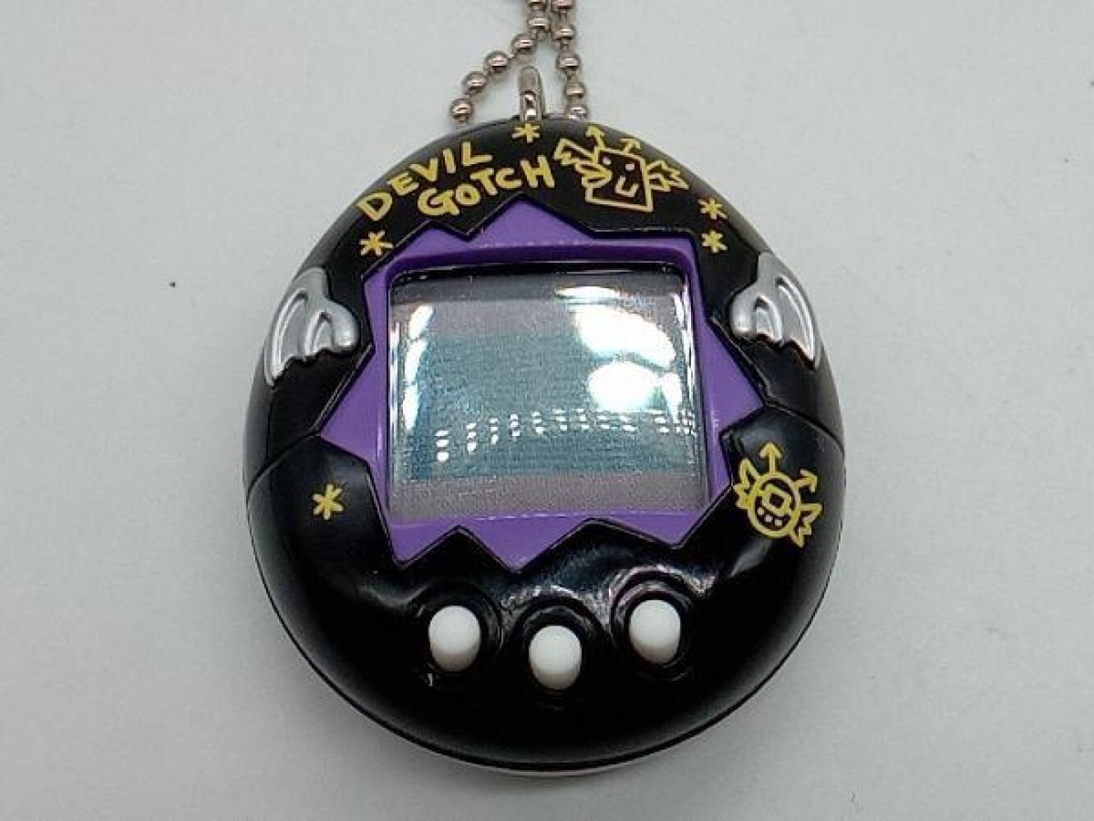 Bandai Deviltchi Devilgotchi Devil Tamagotchi Black Japan Tested