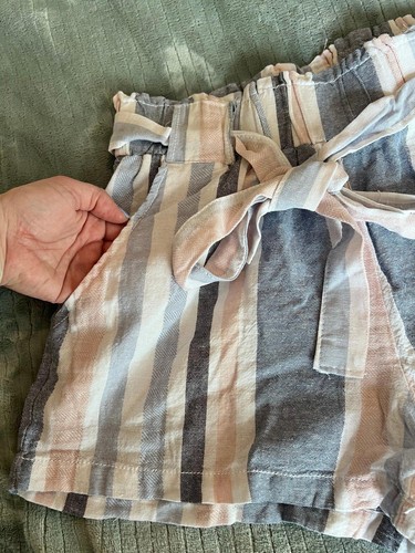 Women’s 2-piece summer outfit set - short sleeve bodysuit & linen shorts NWT (M) - Picture 8 of 11