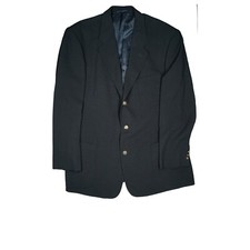 Eduard Dressler Men's Jacket Blazer Business 54 XL XXL Black Metal Button