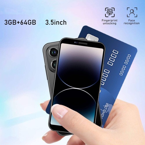 New Arrival 3+64GB i16 Mini Smartphone, 3.5HD Screen, 2600mAh Battery, Dual SIM,