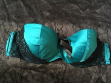 Reggiseno Yamamay taglia it 4b us 36b eu 80b imbottito ferretto verde senza spalline 