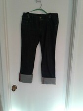 Prev. owned Cabi cuffed denim jeans Cropped length Size 4