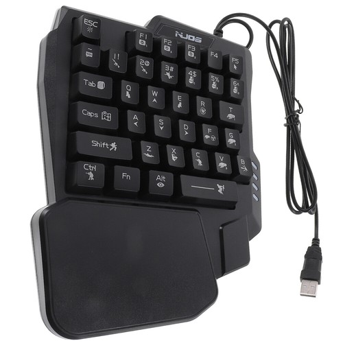 Lefty Gaming Neuheit Led Mechanische Mechanische Gefühl Computer - Bild 12 von 12