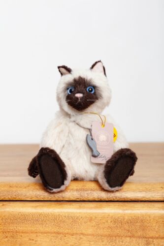 Charlie Bears Minimo Claws Siamese Cat (MM655516) (nwt - tagged) - Picture 2 of 11