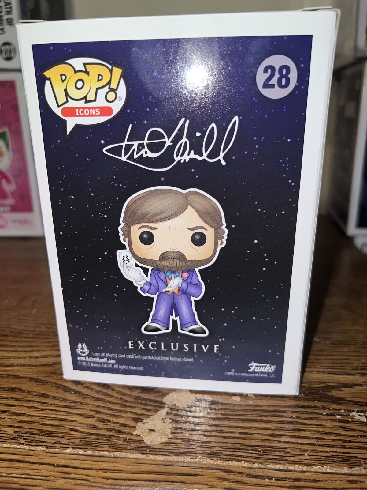 Funko Pop! Icons Mark Hamill 28 Exclusivo Original - Moça do Pop - Funko  Pop é aqui!