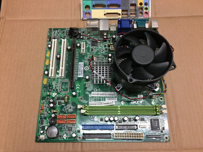 ACER MCP730 Motherboard +  Intel Pentium CPU E2200 2.20 GHz +  CPU Cooler