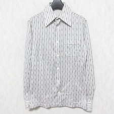 GIVENCHY GENTLEMAN Paris Vintage Stripe Long Sleeve Shirt 2 Multicolor mens USED