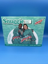 Snuggie Mountain Dew Baja Blast Wearable Super Soft Fleece Blanket with Sleeves