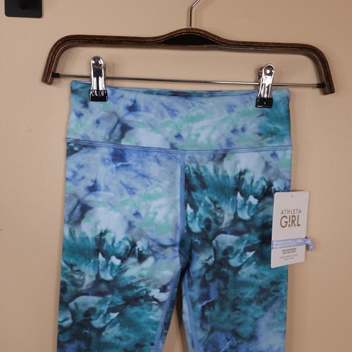 Athleta Girl High Rise Chit Chat Capri in Solarize Cottage Blue Size M - Picture 2 of 8