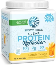 Sunwarrior - Clear Protein Refresher - Peach Mango (420g)