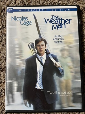 The Weather Man DVD 2005 Nicolas Cage Two Thumbs Up Widescreen Edition