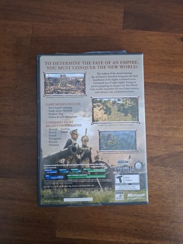 Age of Empires 3 III PC CD-ROM 3 gioco su dischi - Foto 2 di 7