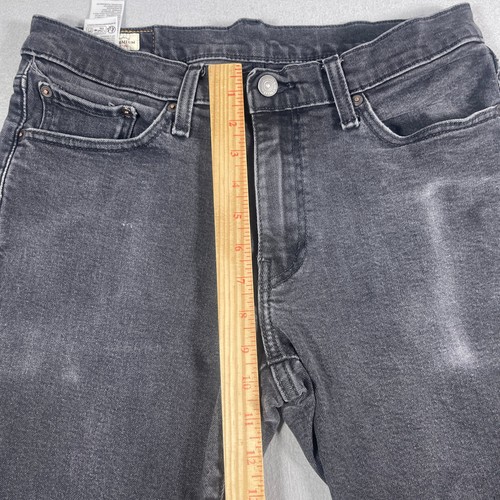 Levi's Premium 541 Jeans Herren 32x34 Athletic Taper Schwarz Grau Stretch Denim - Bild 5 von 12