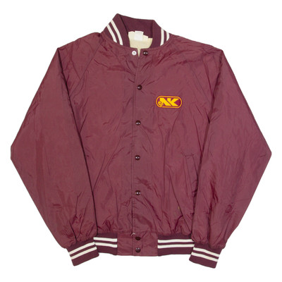 Vintage K-BRAND Herren Varsity Jacke Maroon 90er USA M