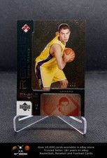 2004-05 Upper Deck Black Diamond Red Diamond /100 #173 Sasha Vujacic RC