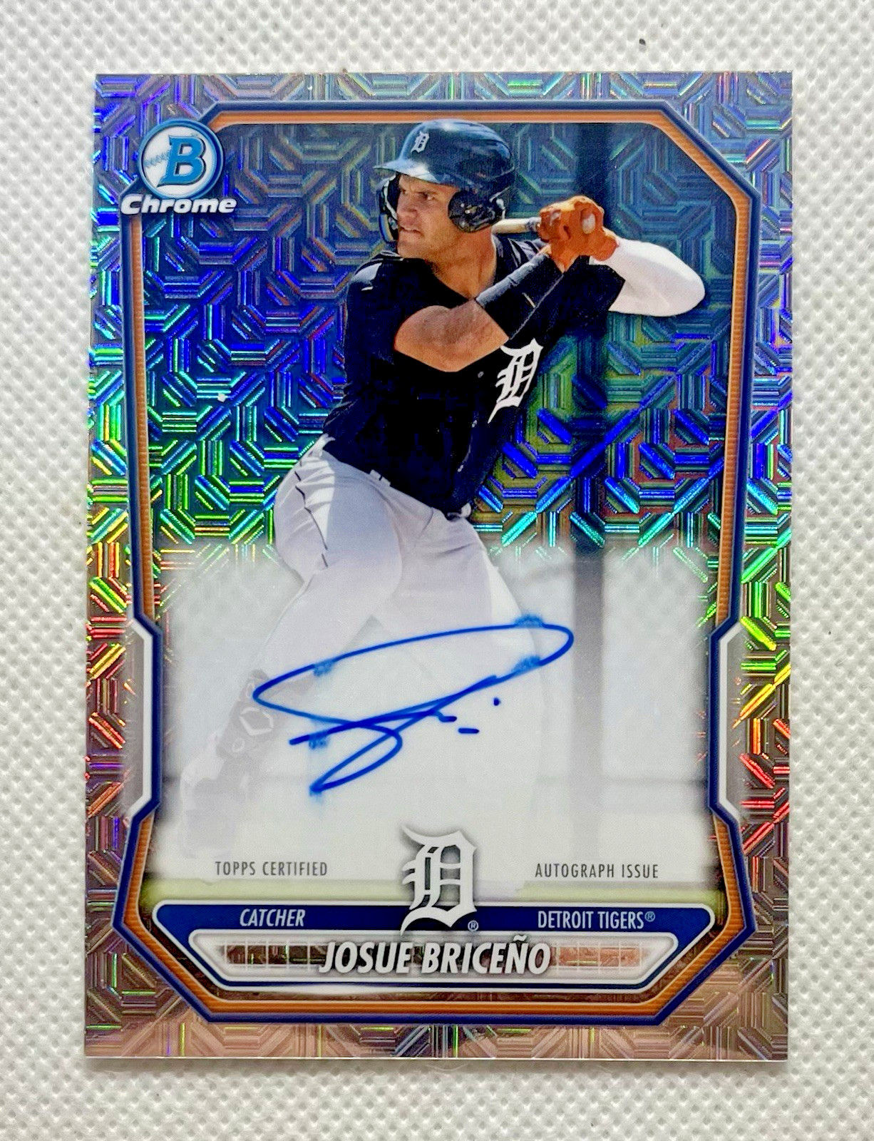 2025 Bowman Chrome Josue Briceno