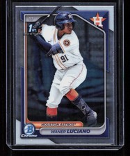 Waner Luciano 2024 Bowman Chrome #BCP-208 1st Bowman