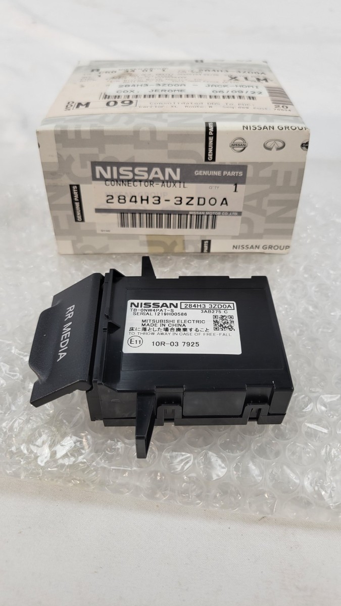 Genuine Nissan Auxiliary Jack 284H3-3ZD0A for sale online | eBay