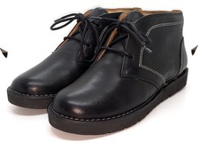 Clarks Un Astin Women's Black Leather Ankle Boots Size 4.5D Brand New RRP £85