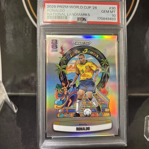 2026 Panini Prizm FIFA World Cup National Landmarks Ronaldo #30