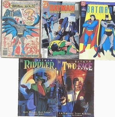 Batman Comics: BRAVE & THE BOLD #150, Riddler, Two Faced & 2 More *Ships Free