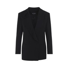 GIORGIO ARMANI BLACK BEAUTY Silk Blazer Jacket New Authentic