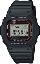 CASIO G-SHOCK GW-M5610U-1JF Black Red Waterproof Solar Men's Watch New Box Japan