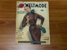 Alte Zeitschrift, Wiener Weltmode, Modenheft (MBD-162)