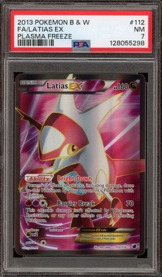 Pokemon Latias EX Plasma Freeze Full Art #112 PSA 7 | eBay